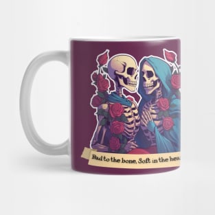 Bad to the Bone but Soft in the heart Mug